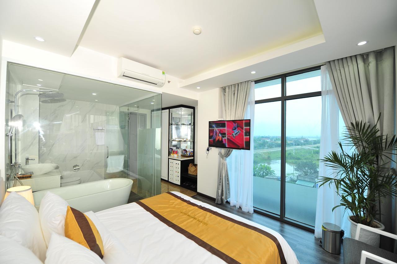 Aha Golden Dragon Hotel Ninh Binh Exterior foto